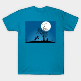 Happiness landscape Art T-Shirt